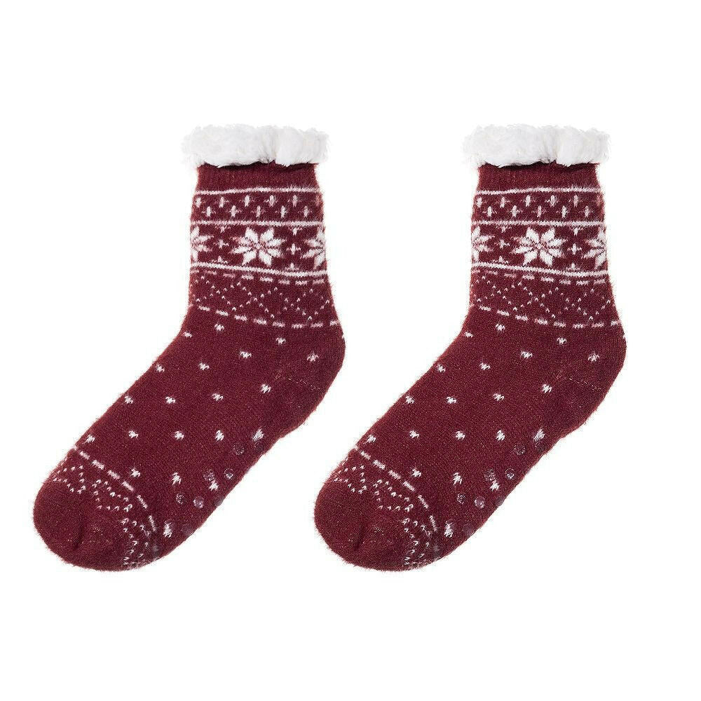Chaussettes épaisses et moelleuses de Noël nordiques