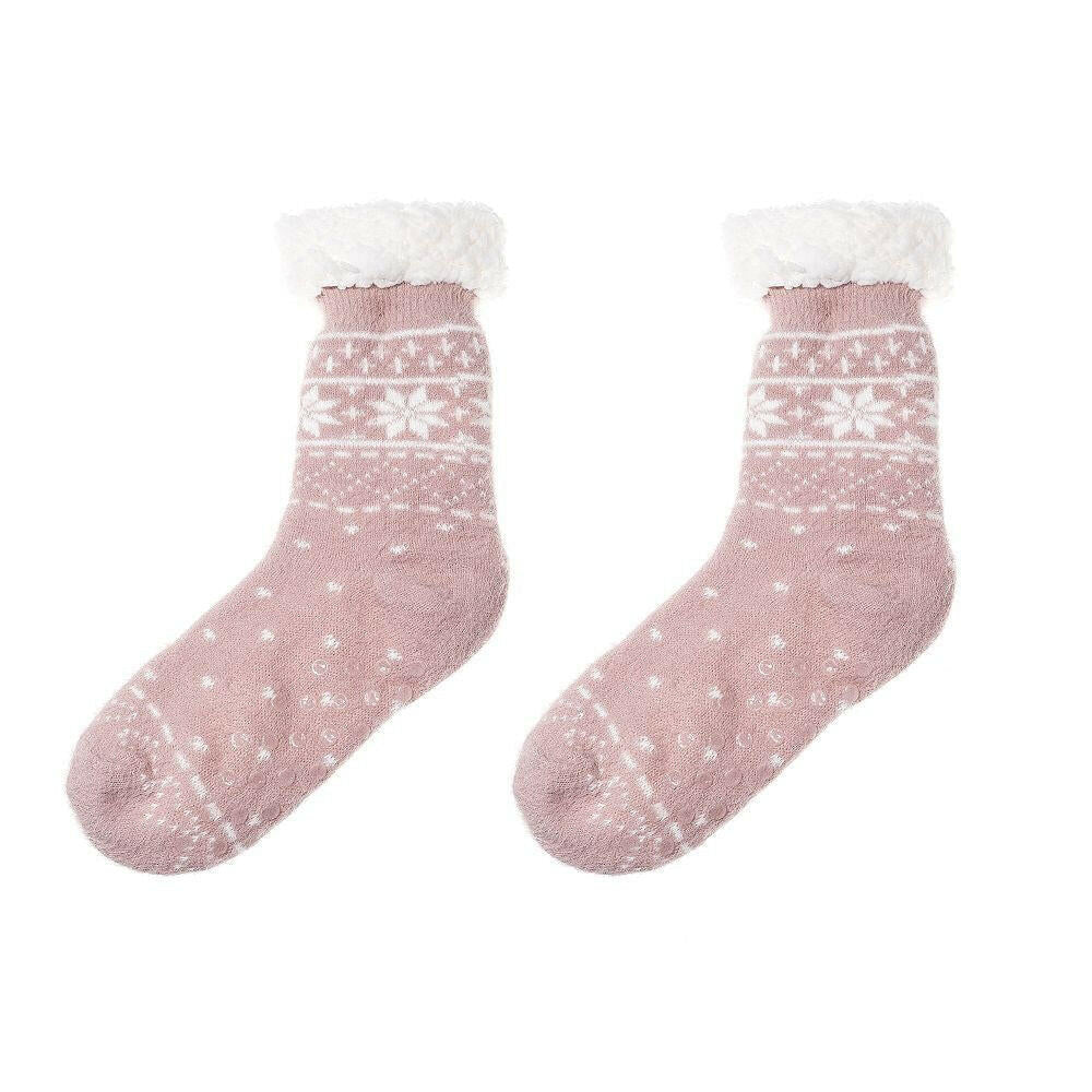 Chaussettes épaisses et moelleuses de Noël nordiques