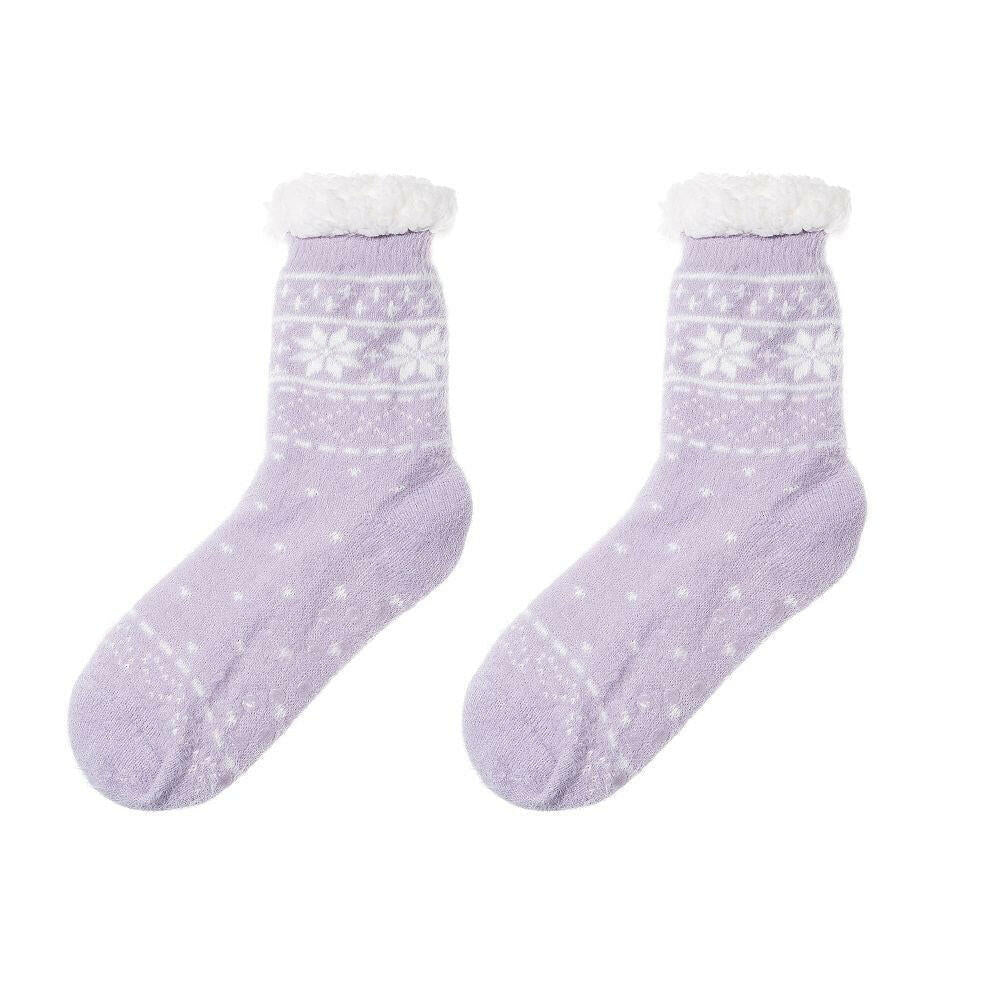 Chaussettes épaisses et moelleuses de Noël nordiques