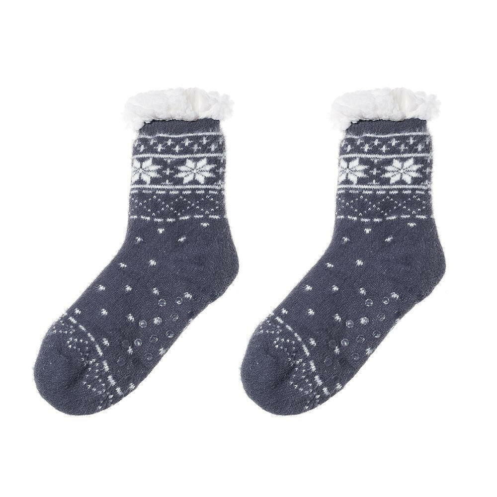Chaussettes épaisses et moelleuses de Noël nordiques