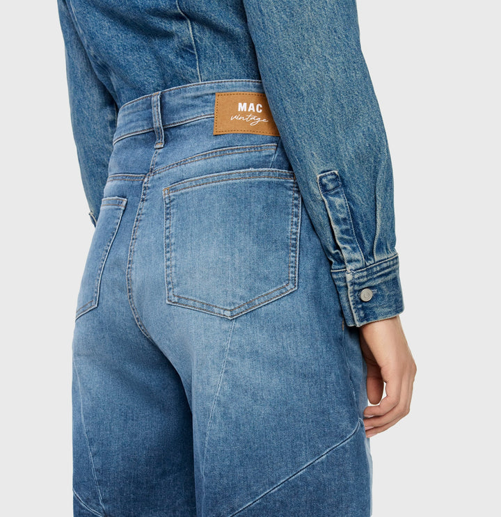 Jean Mac Jeans Danni Barrel Light Authentic Denim