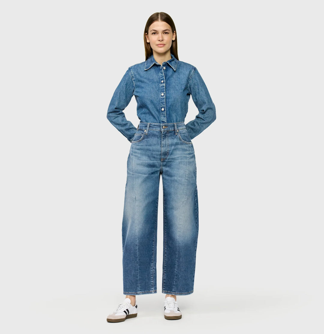 Jean Mac Jeans Danni Barrel Light Authentic Denim