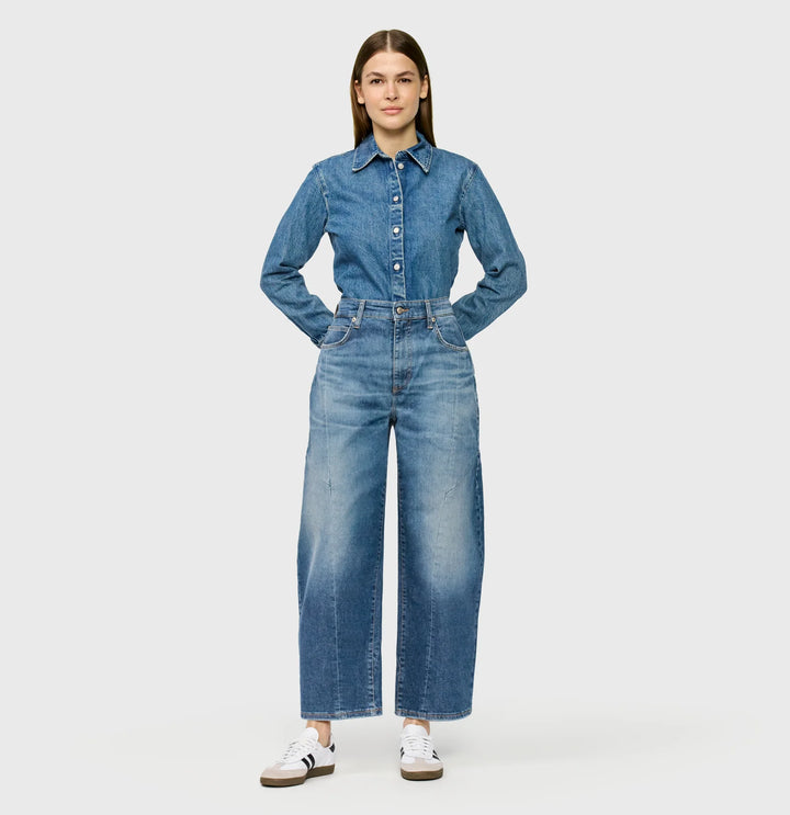 Jean Mac Jeans Danni Barrel Light Authentic Denim