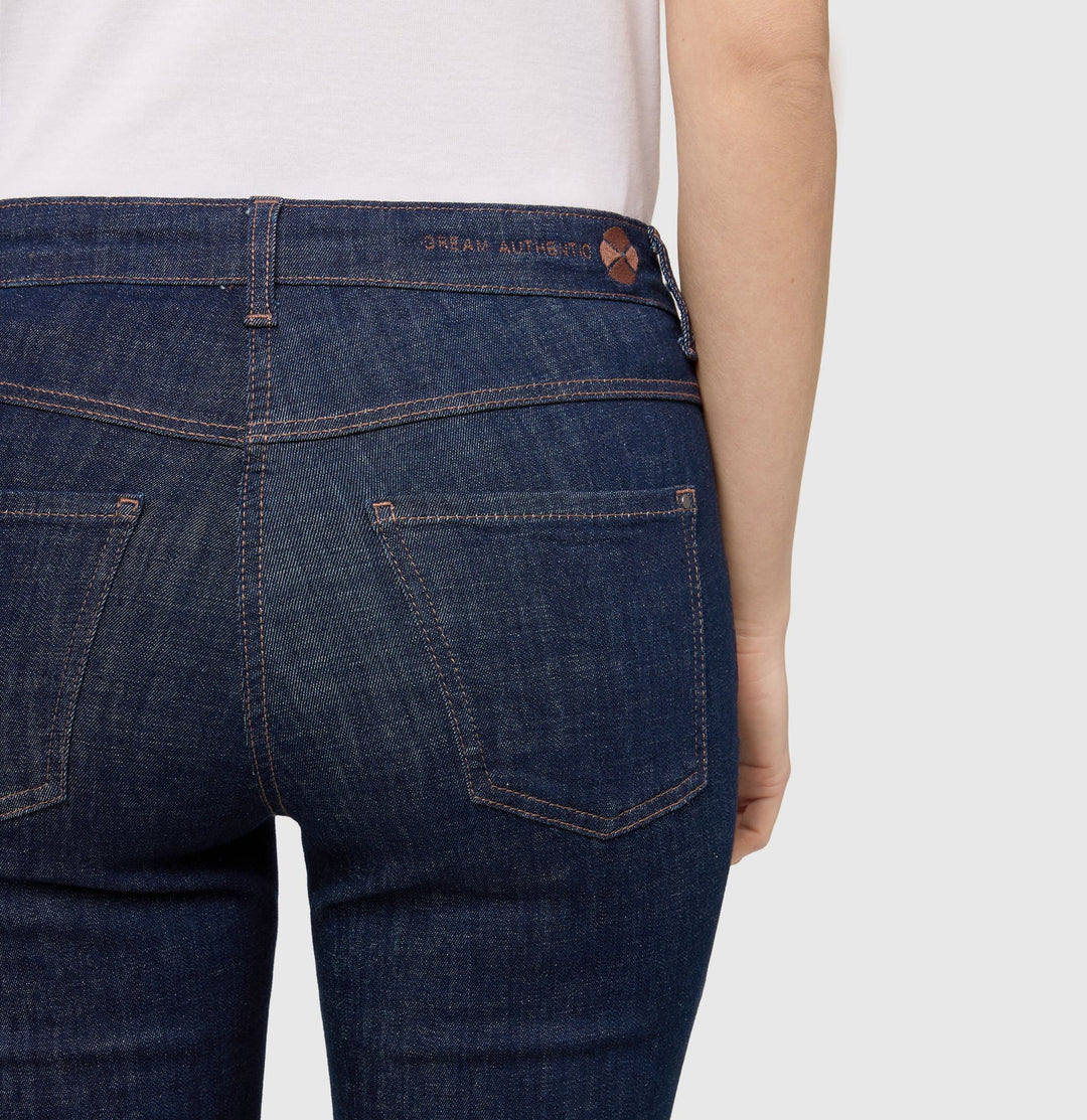 Jean Mac Jeans Dream Wide bleu moyen délavé Dream Wonder Light Denim