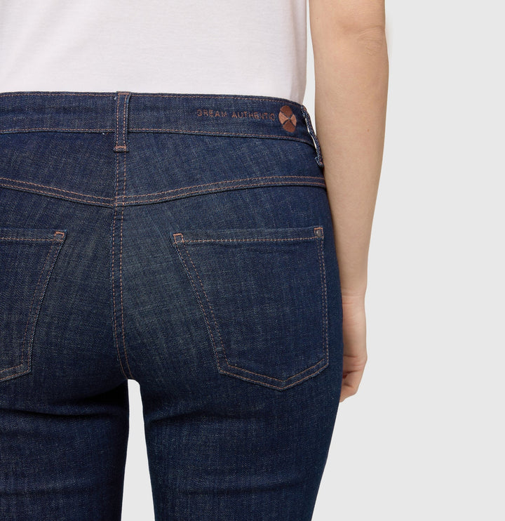 Jean Mac Jeans Dream Wide bleu moyen délavé Dream Wonder Light Denim