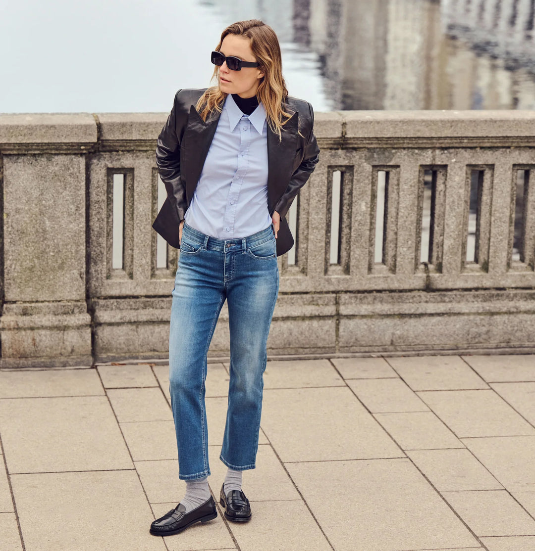 Jean Mac Jeans Danni Barrel Light Authentic Denim