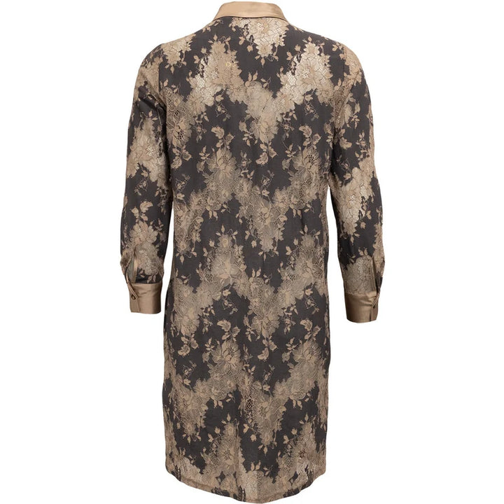 Costamani Laci Long Shirt, Grey Sand