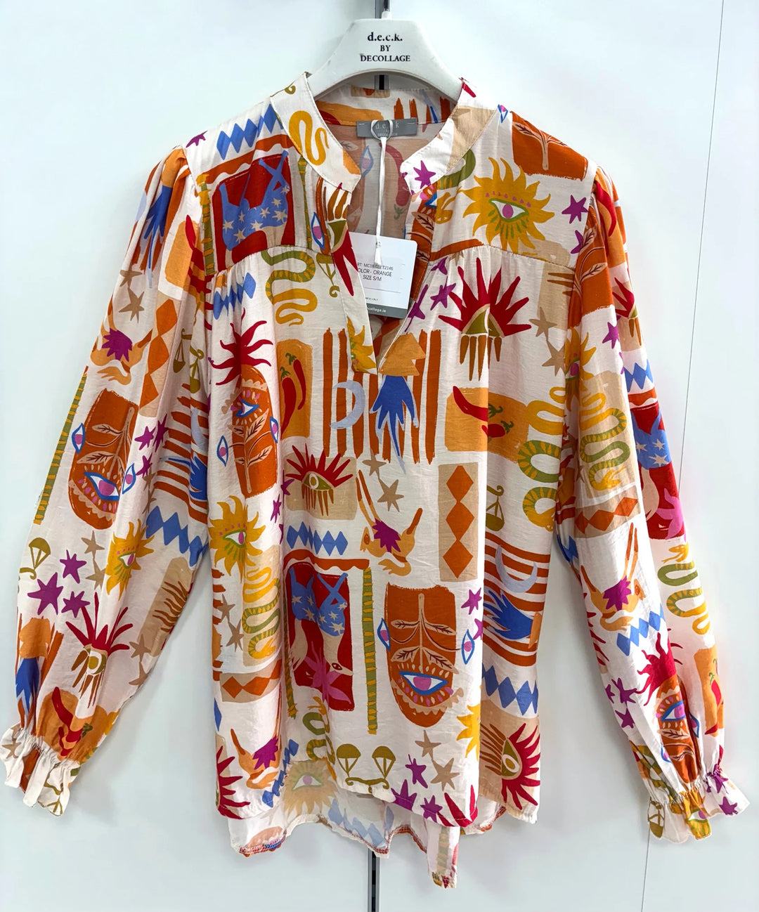 Decollage MC18022S Orange Tribal