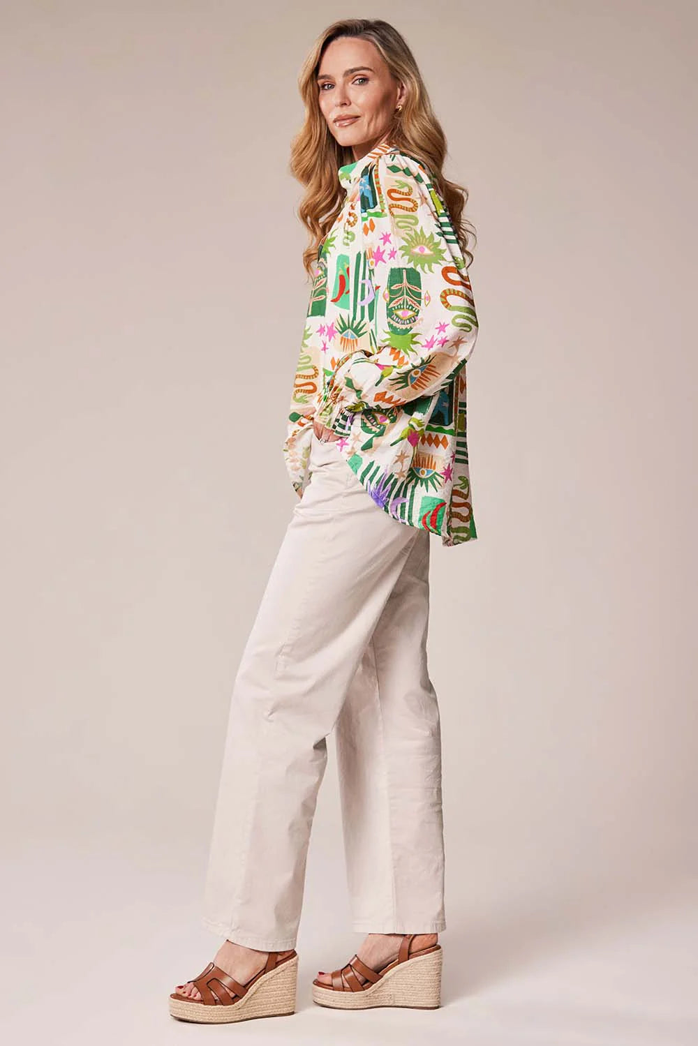 Decollage MC18022S Green Tribal