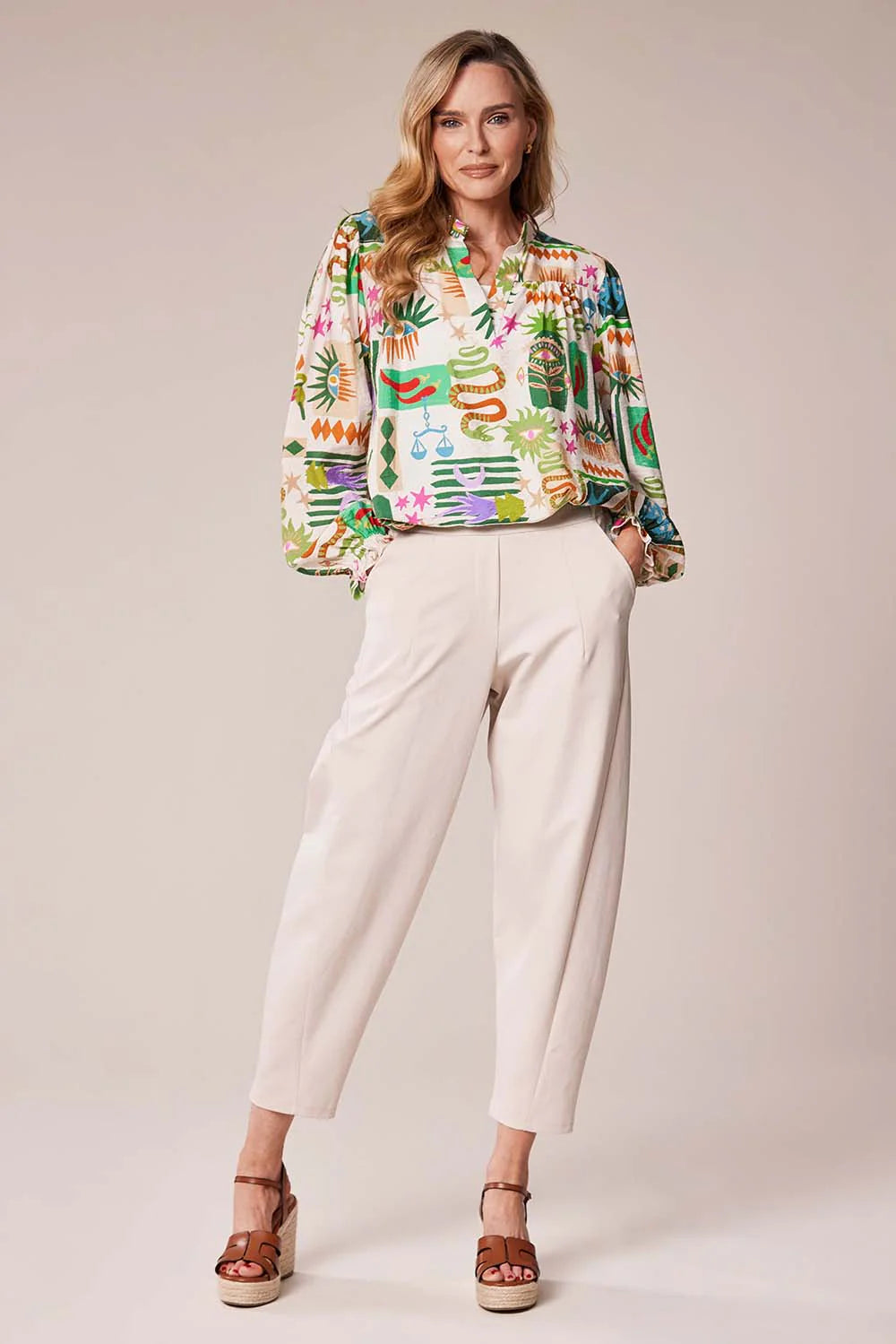 Decollage MC18022S Green Tribal