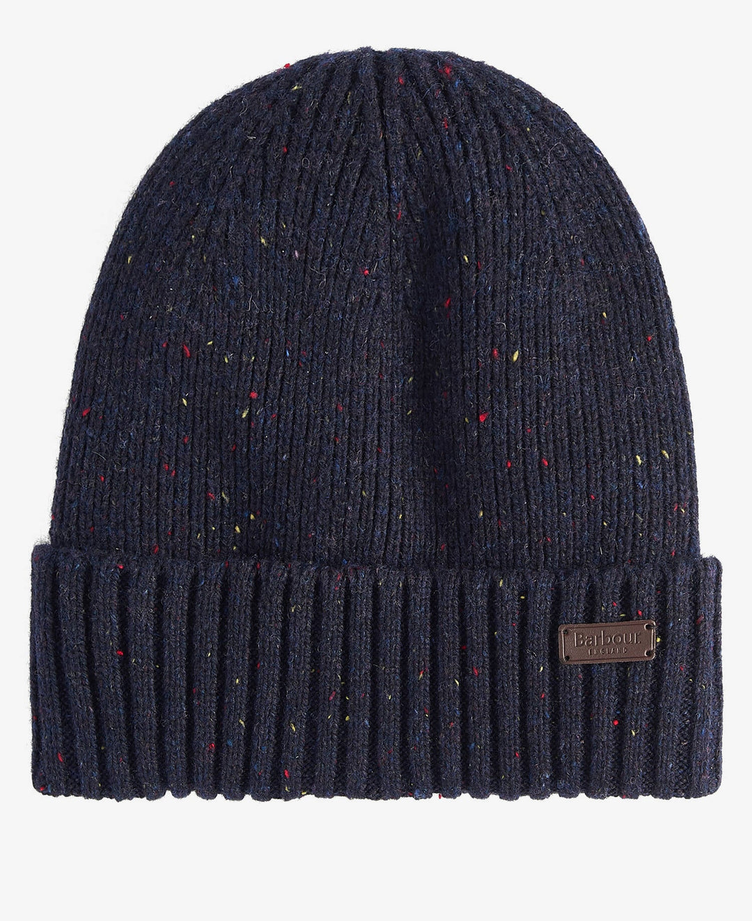 Barbour Carlton Fleck Beanie and Scarf Gift Set, Navy