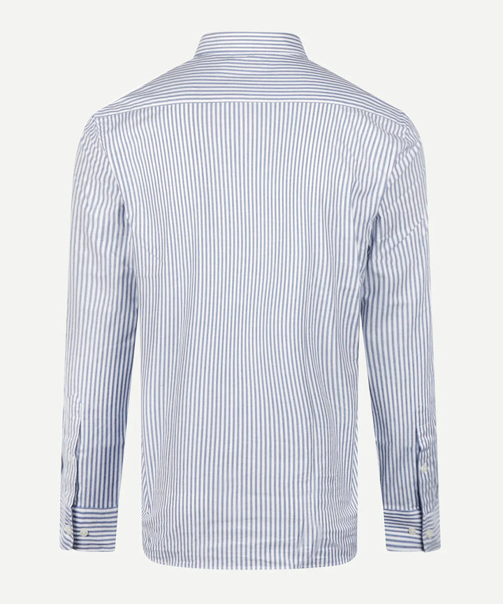 McGregor Navy Stretch Oxford Striped Shirt