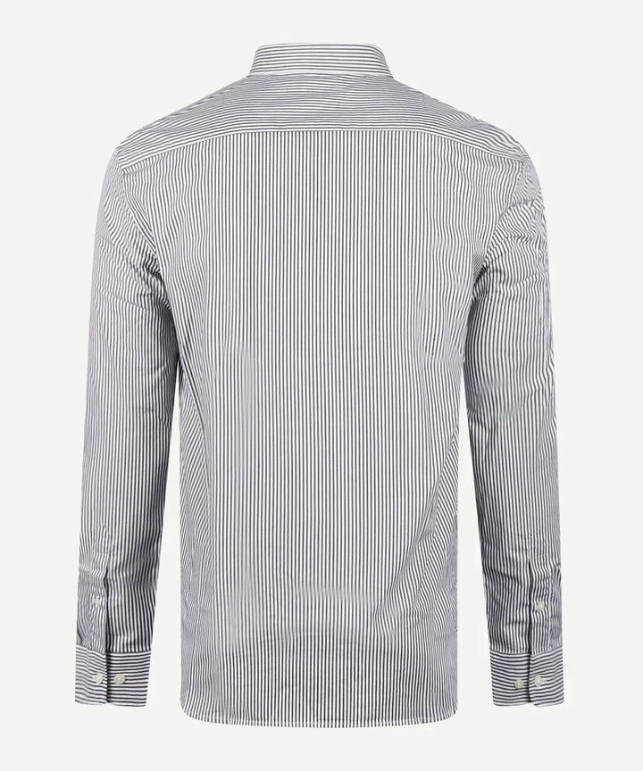 McGregor Light Yellow Poplin Peached Stripe Shirt