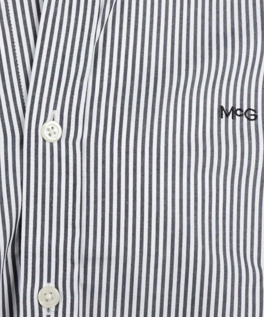 McGregor Light Yellow Poplin Peached Stripe Shirt