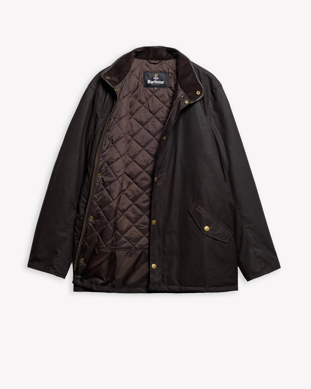 Barbour Prestbury Wax Jacket, Rustic