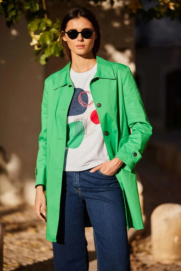Manteau vert Peruzzi