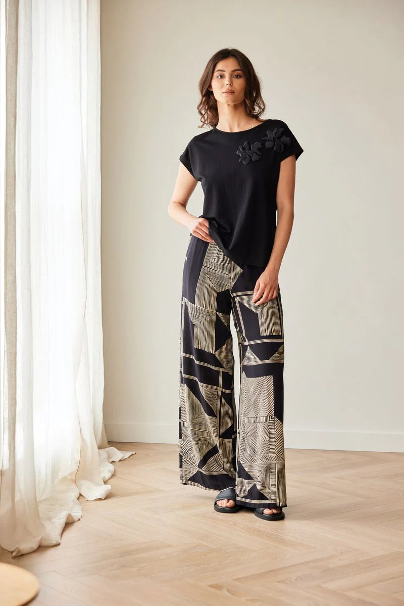 Haut à fleurs 3D Peruzzi