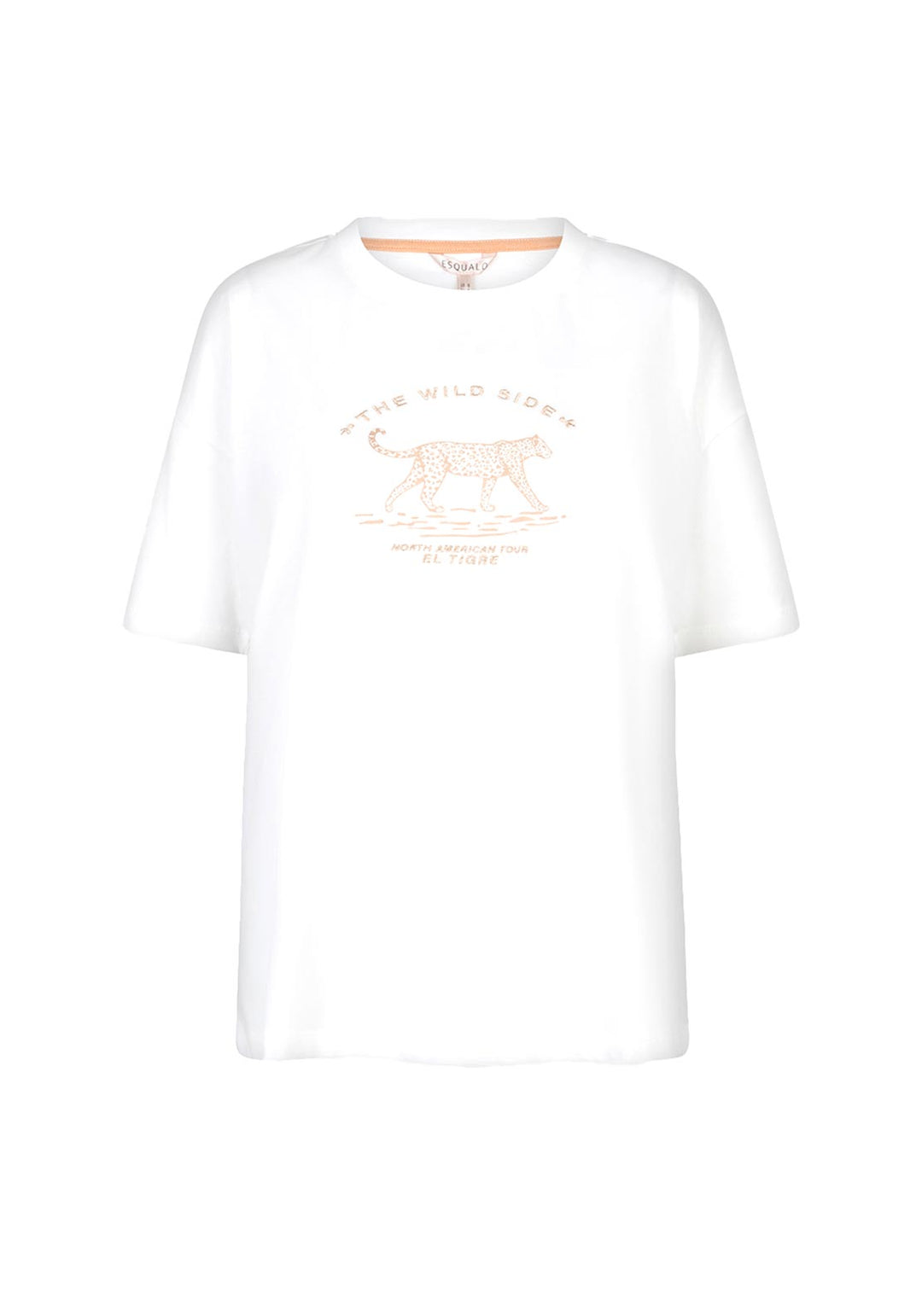 Haut imprimé Esqualo Off White Sand « The Wild Side »