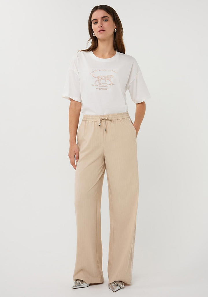 Haut imprimé Esqualo Off White Sand « The Wild Side »