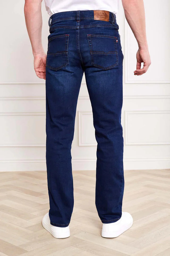 André Sanchez Worn Look Jeans
