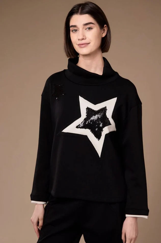 Peruzzi Star Top, Black