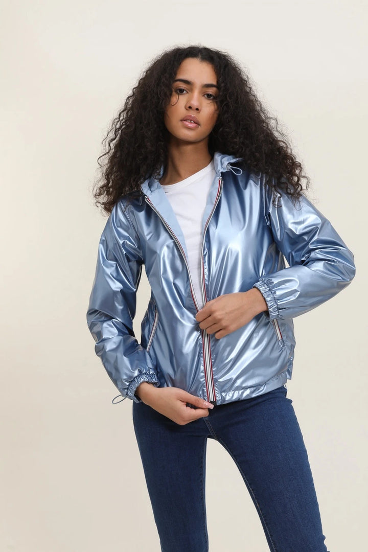 Parka longue kaki imperméable avec capuche