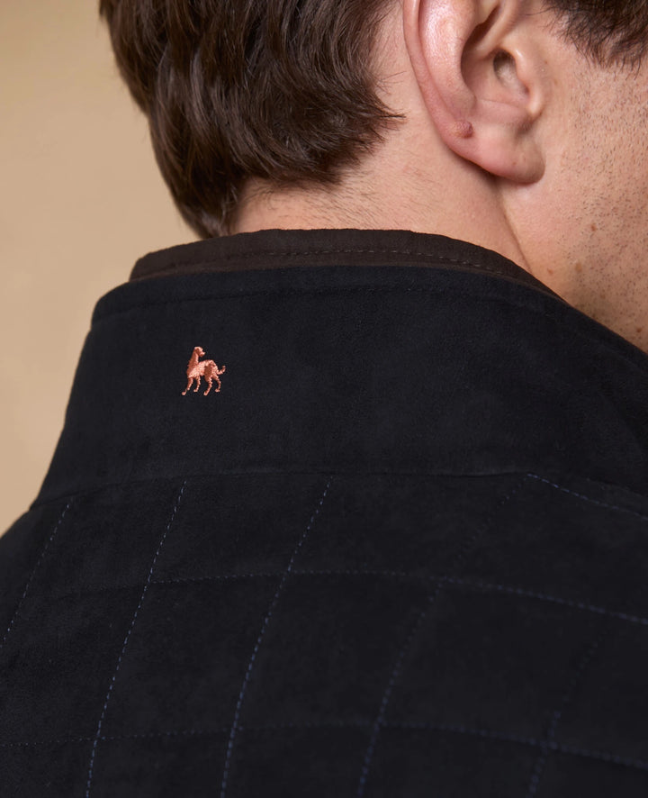 Magee Glenveigh Quilted Paddock Jacket, Navy