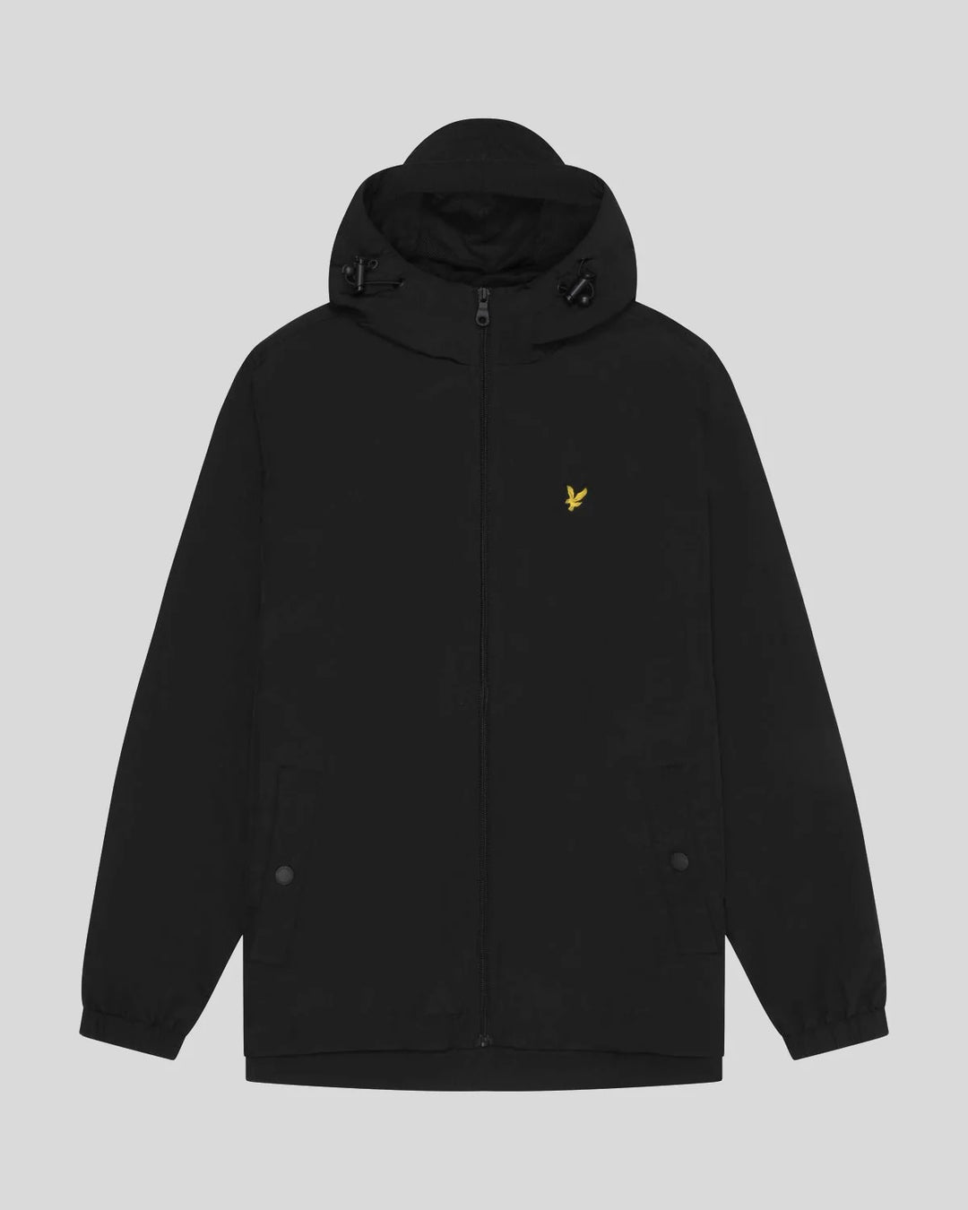 Lyle & Scott Water Resistant Hooded Jacket, Jet Black