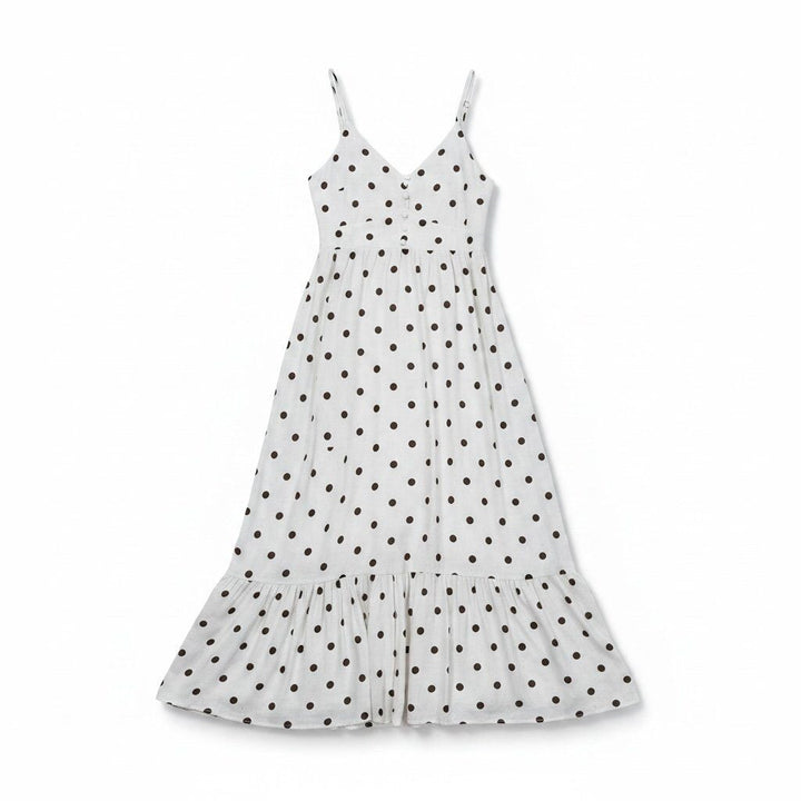 Polka Dot Maxi Dress