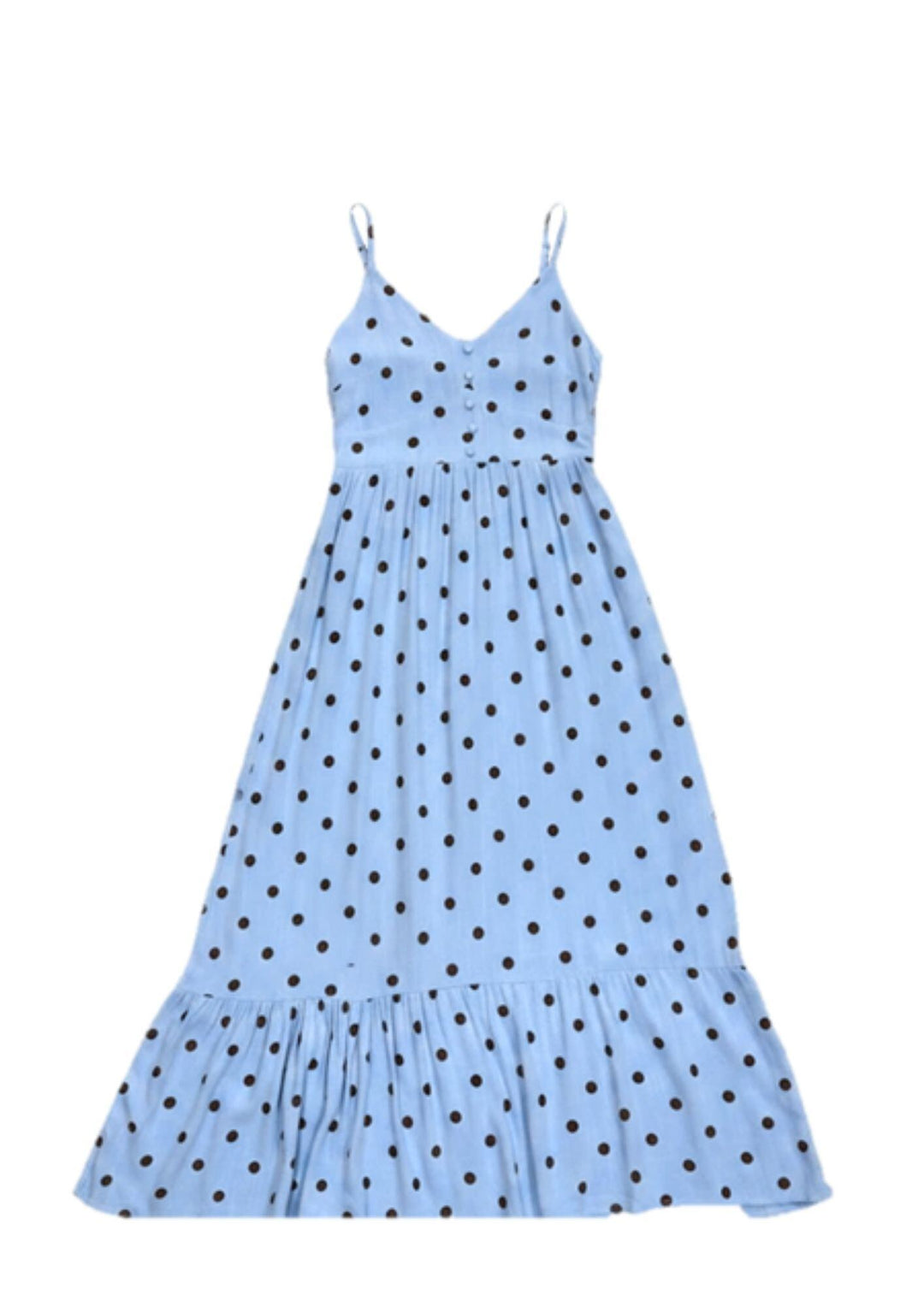 Polka Dot Maxi Dress