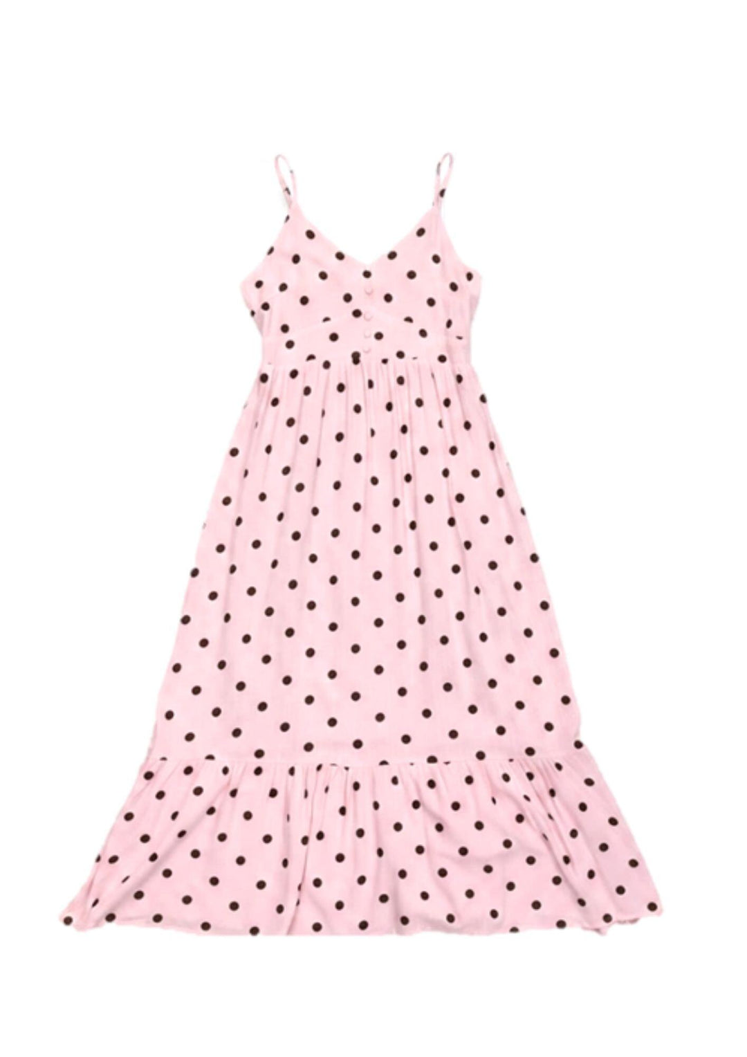 Polka Dot Maxi Dress